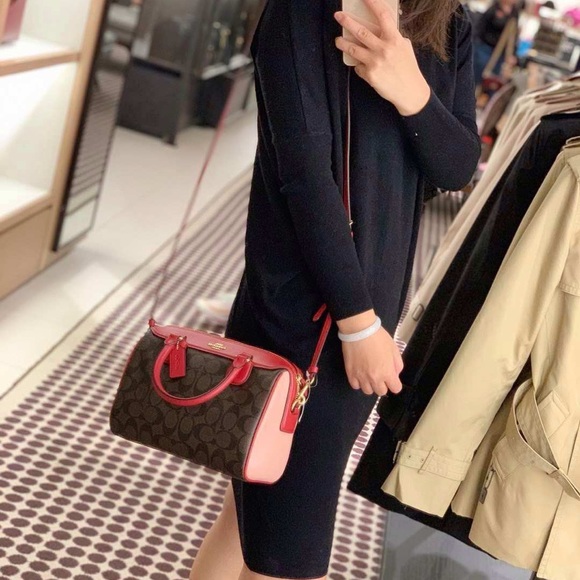 COACH MINI BENNETT SATCHEL HANDBAGS - Picture 3 of 4